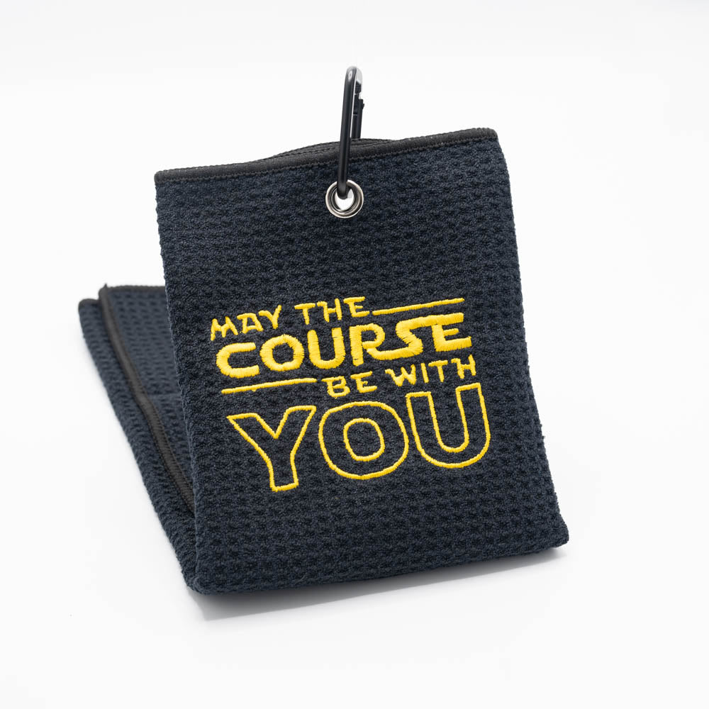 TOWEL - MAY THE COURSE BE WITH YOU